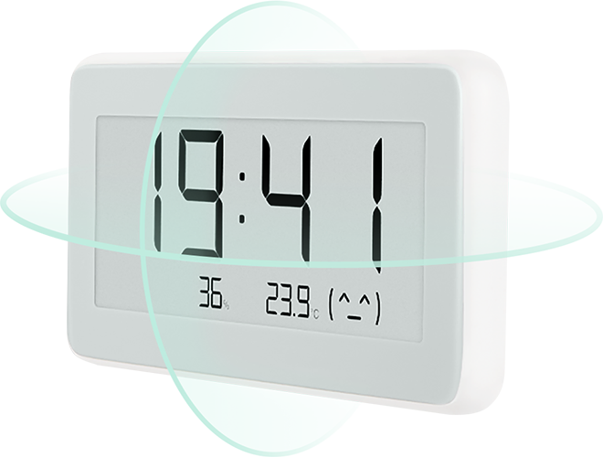 Фото 3 Mi Temperature and Humidity Monitor Clock