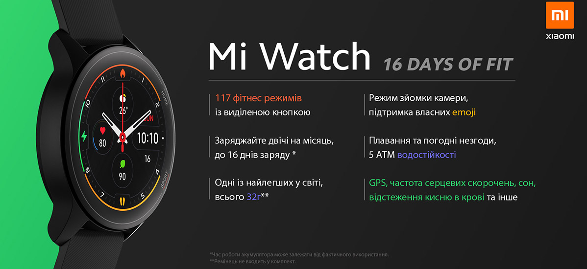 Фото 1 Xiaomi Mi Watch