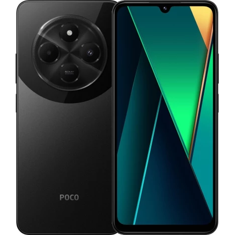 Xiaomi POCO C75 6GB/128GB ブラック POCO C75 6/128GB Black – купить в Киеве и Украине по ценам