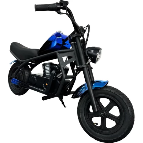 Электомотоцикл детский 180 Вт techno ES-60.Blue-Black – купить в