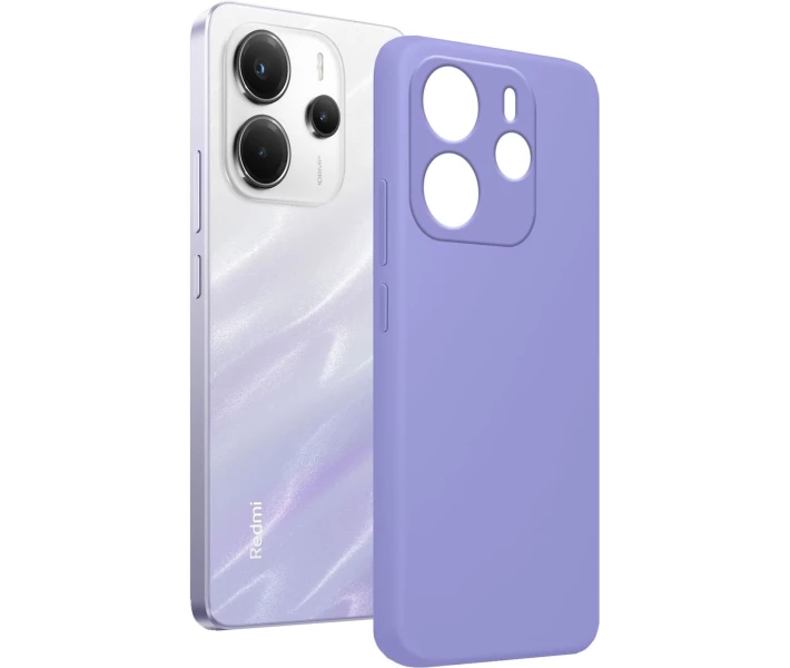 Фото - чехол для смартфона Чехол MAKE Silicone Mist Purple (MCL-XRN144GMP) для Xiaomi Redmi Note 14 4G