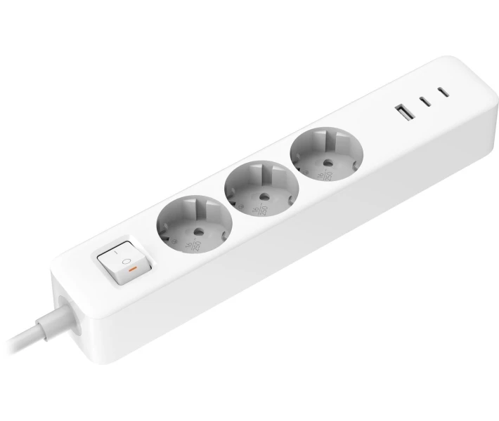 Сетевой фильтр Xiaomi Power Strip, 3 розетки/3USB (1USB-1 + 2 Type