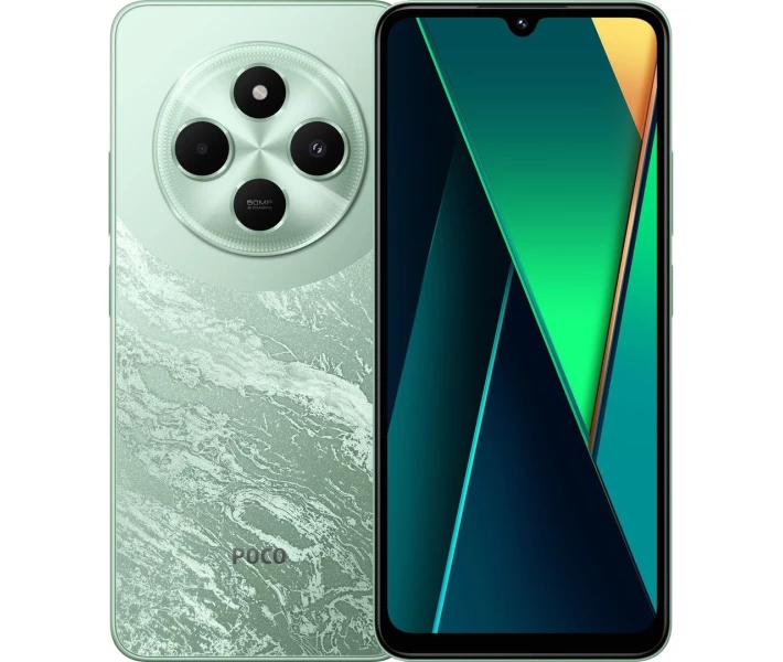 Xiaomi POCO C75 NFCスマートフォン 8+256GB グリーン POCO C75 8/256GB Green – купить в Киеве и Украине по ценам от