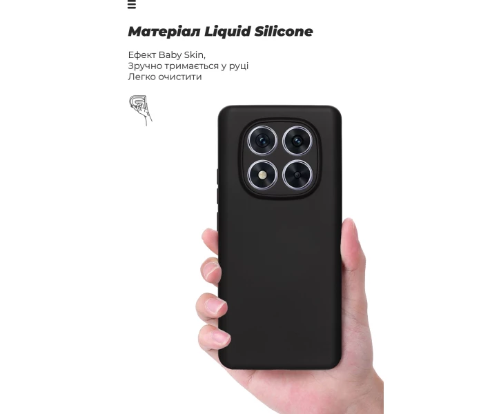 Фото - чехол для смартфона Чехол ArmorStandart ICON Camera cover Black (ARM79827) для Xiaomi Redmi Note 14 Pro 4G / Note 14 Pro 5G