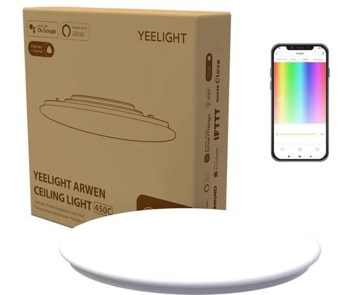 Фото - светильник потолочный Потолочный светильник Yeelight Arwen Ceiling Light 450C YLXD013-B