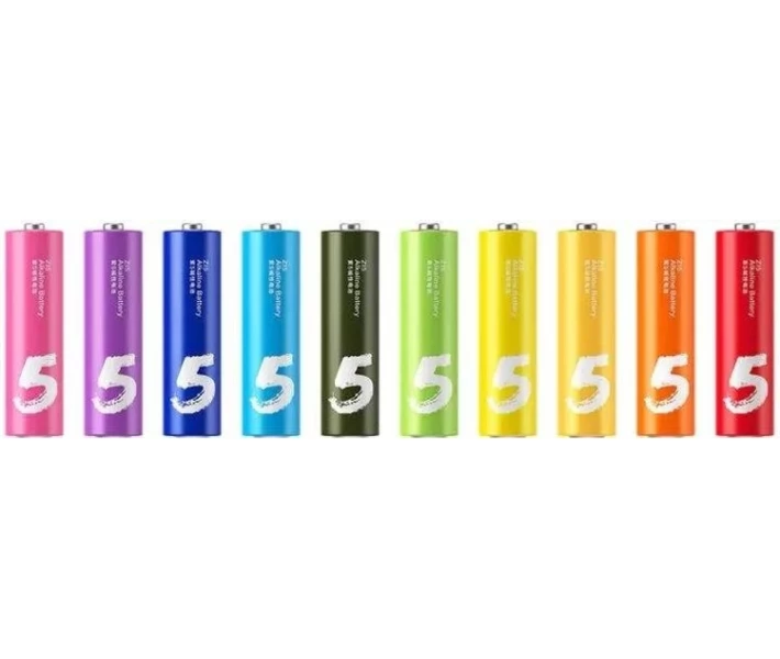 Фото - батарейку и аккумулятор Батарейка ZMI Rainbow AA Alkaline (AA501) 10шт/бл