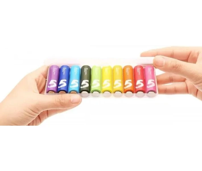 Фото - батарейку и аккумулятор Батарейка ZMI Rainbow AA Alkaline (AA501) 10шт/бл