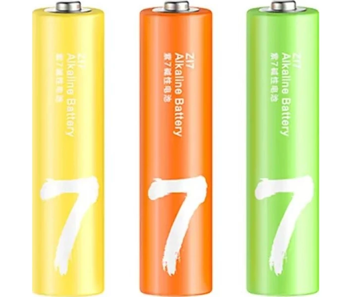 Фото - батарейку и аккумулятор Батарейка ZMI Rainbow AA/AAA Alkaline (LR24) 24шт/бл
