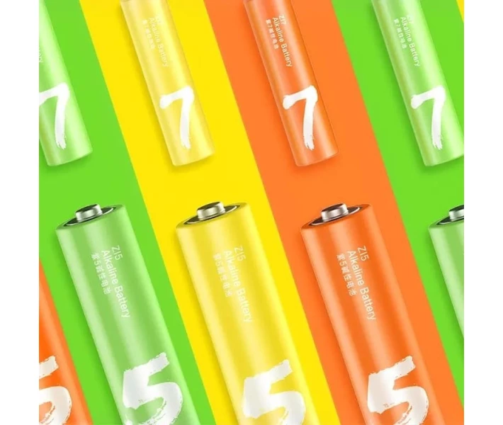 Фото - батарейку и аккумулятор Батарейка ZMI Rainbow AA/AAA Alkaline (LR24) 24шт/бл