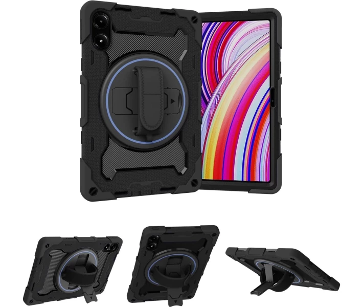 Фото - чехол Бронированный чехол (Horizontal handle) Becover для Xiaomi Redmi Pad Pro 12.1'' Black (712920)