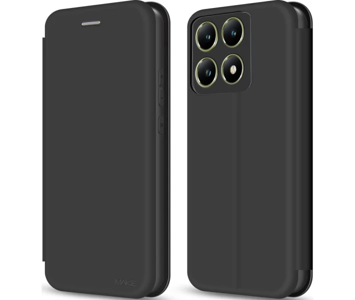 Фото - чехол для смартфона Чехол-книжка MAKE Flip Black (MCP-X14TBK) для Xiaomi 14T