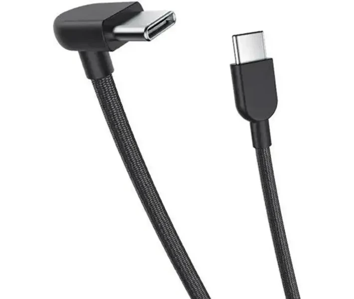 Фото - адаптер и кабель Кабель Xiaomi 3A Type-C/Type-C Cable 10cm (BHR08W0GL)черный