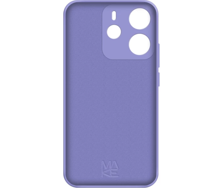 Фото - чехол для смартфона Чехол MAKE Silicone Mist Purple (MCL-XRN144GMP) для Xiaomi Redmi Note 14 4G