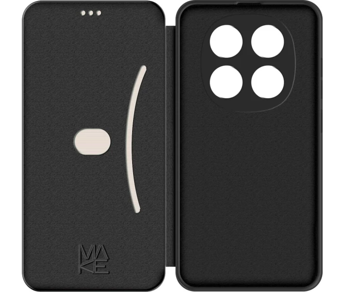 Фото - чехол для смартфона Чехол MAKE Flip Black (MCP-XRN14P5G/PX7) для Xiaomi Redmi Note 14 Pro 5G/Poco X7