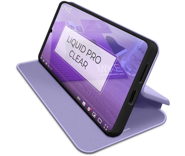 Фото - чехол для смартфона Чехол-книжка MAKE Flip Lilac (MCP-XRN14P4GLC) для Xiaomi Redmi Note 14 Pro 4G
