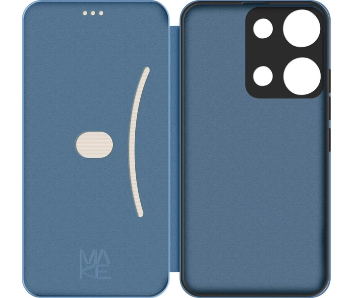 Фото - чехол для смартфона Чехол-книжка MAKE Flip Ocean Blue (MCP-XRN14SOB) для Xiaomi Redmi Note 14S