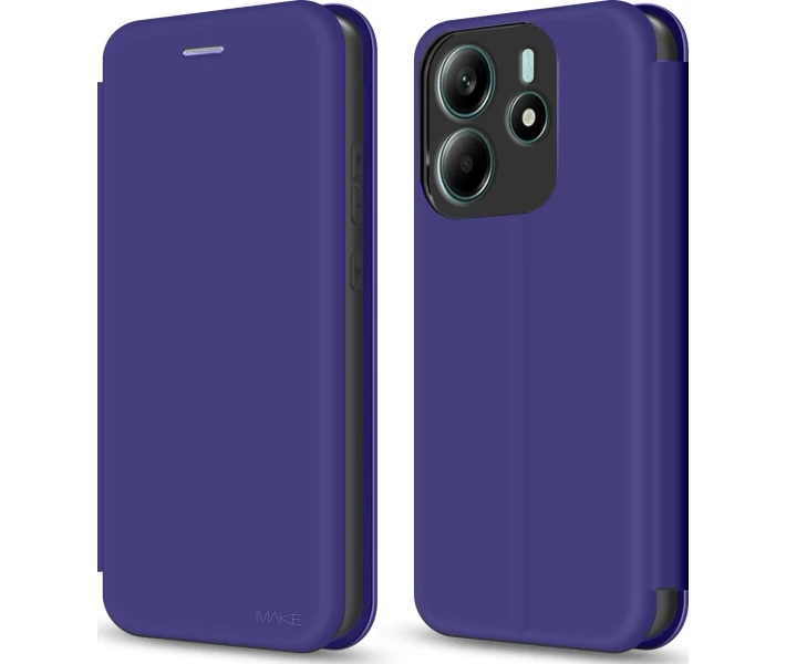 Фото - чехол для смартфона Чехол MAKE Flip Purple (MCP-XRN144GPL) для Xiaomi Redmi Note 14 4G