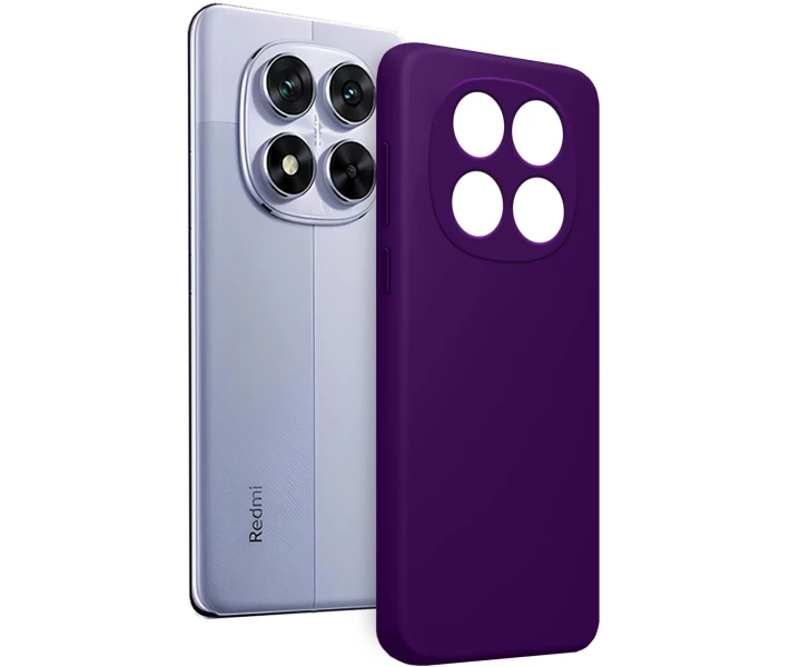 Фото - чехол для смартфона Чехол MAKE Silicone Deep Purple (MCL-XRN14P4GDP) для Xiaomi Redmi Note 14 Pro 4G