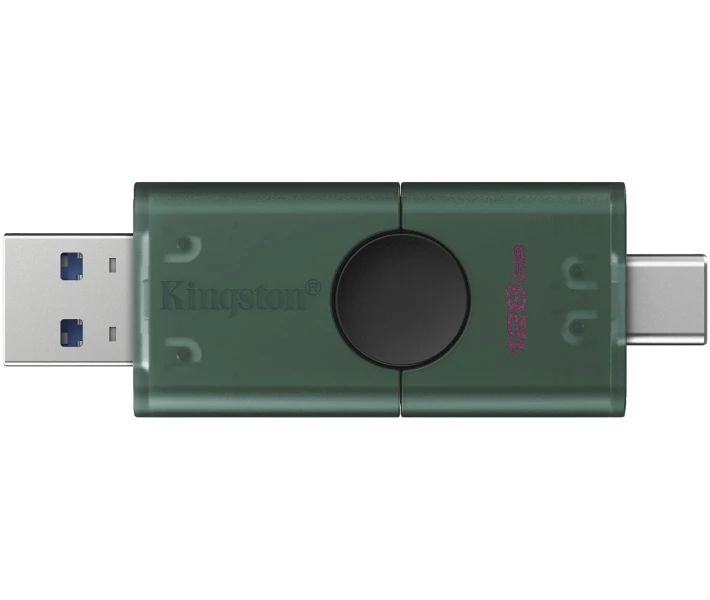 Фото - флешку Флэш-память USB Kingston DT DuoG2 128GB USB-A + USB-C 3.2 Gen 1 (DTDEG2/128GB)