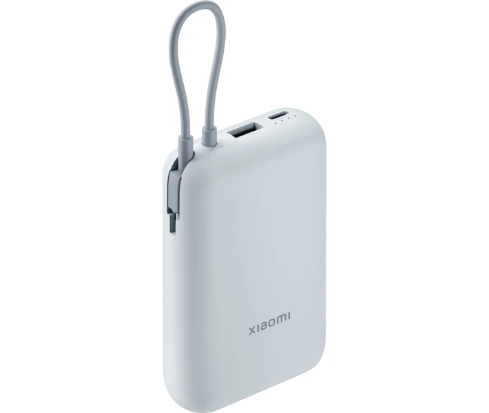 Фото - power bank Power Bank Xiaomi 10000mAh (Integrated Cable) (BHR9073GL) голубой