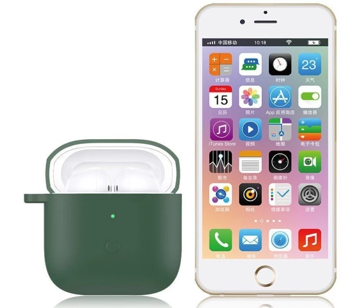 Фото - аксессуары для наушников Чехол Silicon BeCover для Xiaomi Redmi Buds 3 Dark Green (709573)