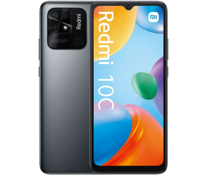 Фото - смартфон и мобильный телефон Xiaomi Redmi 10C 4/64 Gr. Gray
