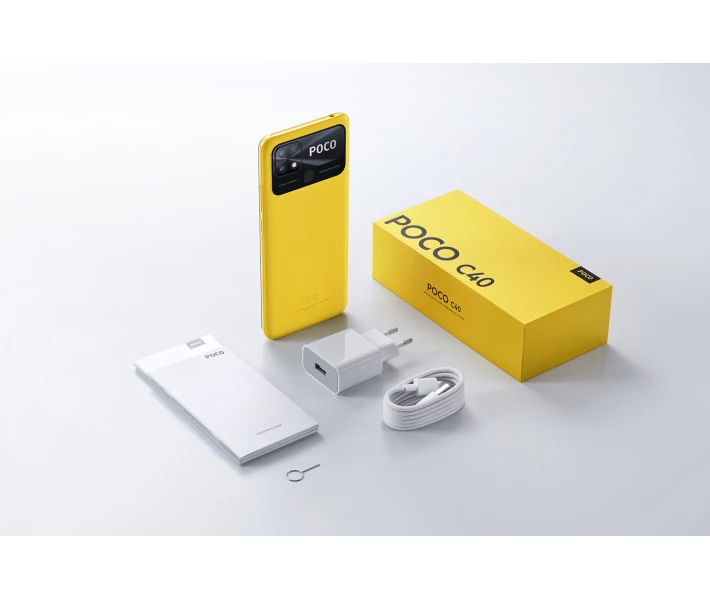 Фото - смартфон и мобильный телефон POCO C40 4/64GB POCO Yellow