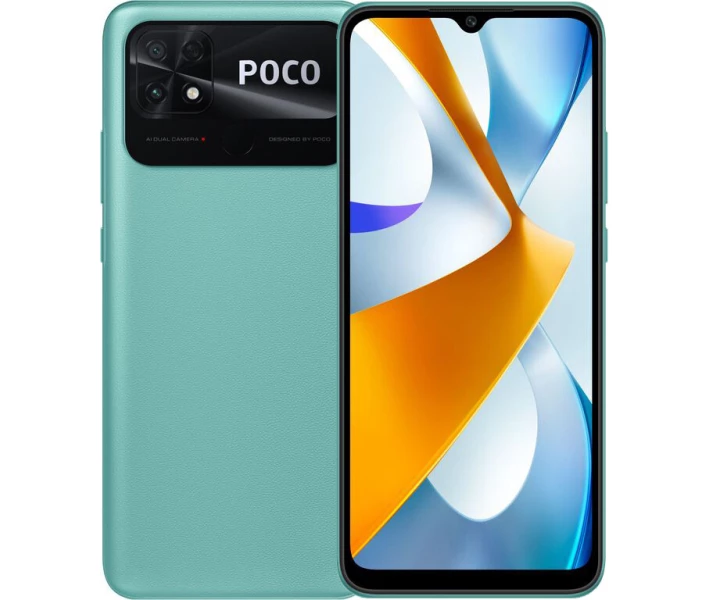 Фото - смартфон и мобильный телефон POCO C40 3/32GB Coral Green