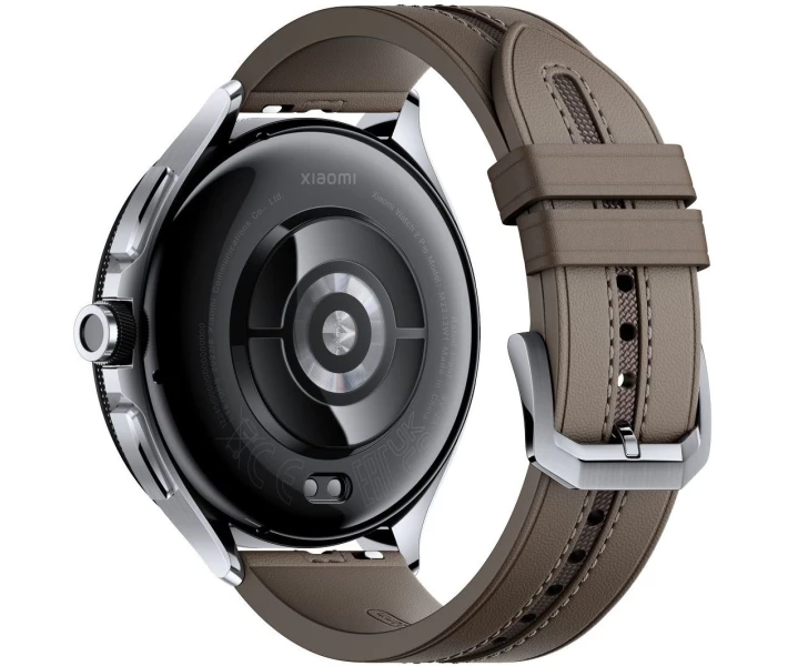 Фото - смарт-часы Xiaomi Watch 2 Pro 4G LTE Silver Case with Brown Leather Strap (BHR7210GL)