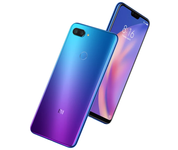 Фото - смартфон и мобильный телефон Xiaomi Mi 8 Lite 4/64GB Aurora Blue