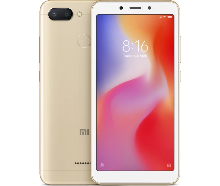 Фото - смартфон и мобильный телефон Xiaomi Redmi 6 3/32 Gold