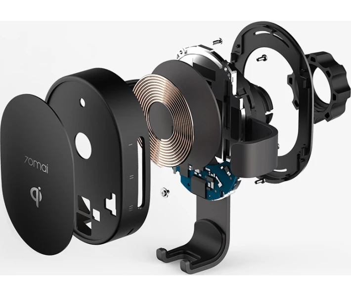Фото - автомобильный держатель 70Mai Wireless Car Charger