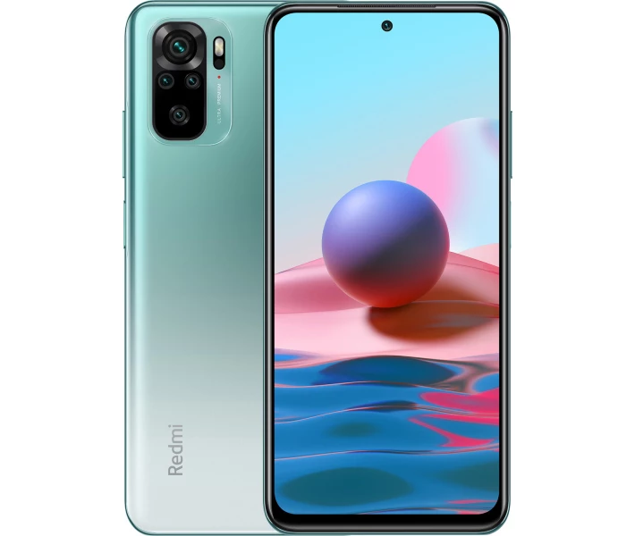 Xiaomi Redmi Note 10 4/128 Lake Green – купить в Киеве и Украине