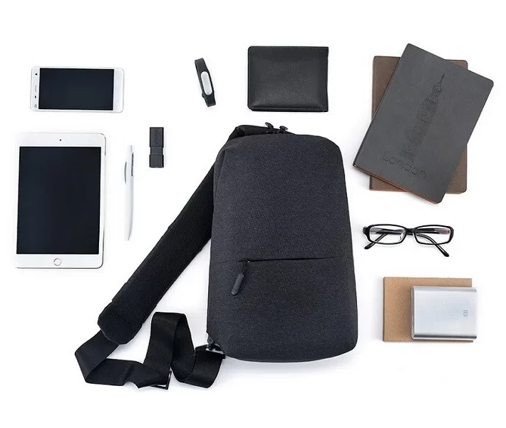 Фото - рюкзак Рюкзак Xiaomi Mi City Sling Bag (Dark Grey)