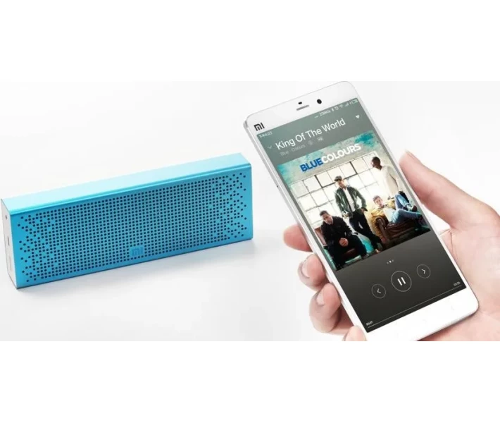 Фото - портативную колонку Портативная акустика Xiaomi Mi Speaker (QBH4054US) Blue