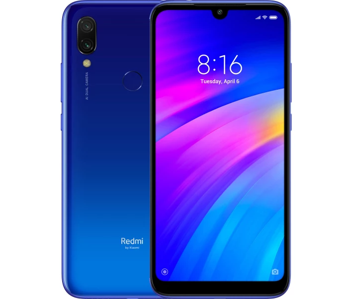 Фото - смартфон и мобильный телефон Xiaomi Redmi 7 3/32GB Comet Blue