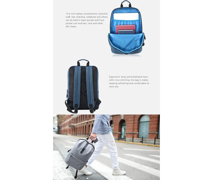 Фото - рюкзак Рюкзак Mi Casual Backpack (Grey)