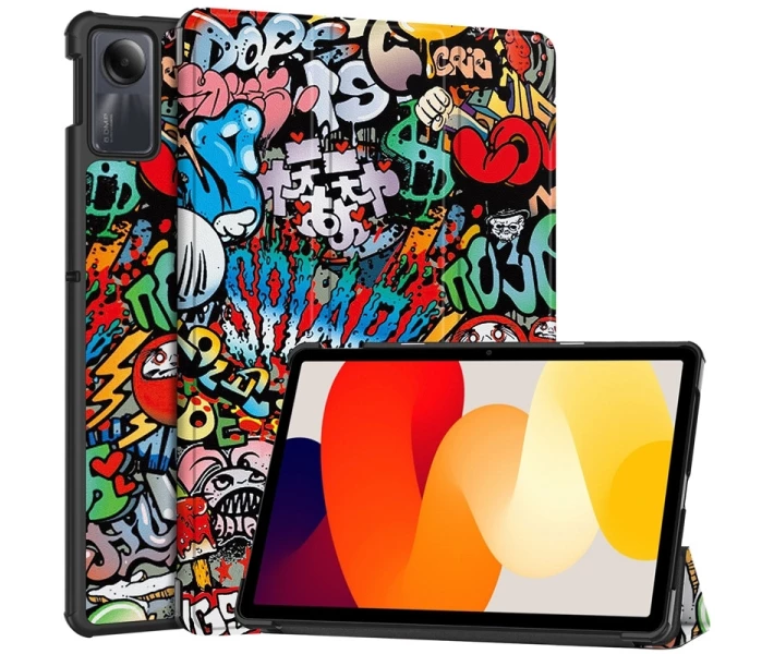 Фото - чехол Чехол-книжка BeCover Smart Case для Xiaomi Redmi Pad SE 11" Graffiti (709869)