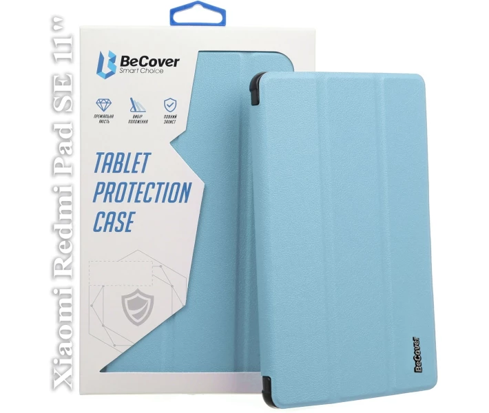 Фото - чехол Чехол-книжка BeCover Smart Case для Xiaomi Redmi Pad SE 11" Light Blue (709870)