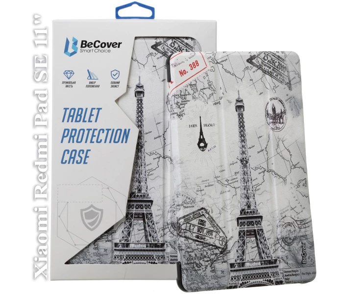 Фото - чехол Чехол-книжка BeCover Smart Case для Xiaomi Redmi Pad SE 11" Paris (709873)