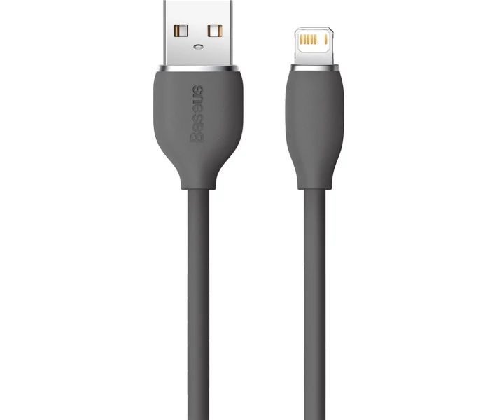 Фото - адаптер и кабель Кабель Baseus USB to LightningP 2.4A 2m (CAGD000101) черный