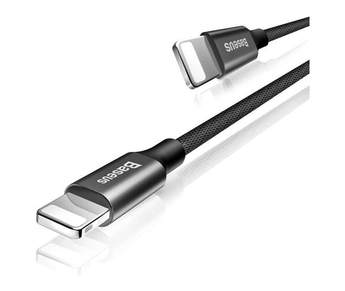 Фото - адаптер и кабель Кабель Baseus USB to Lightning 1.2m (CALYW-01) черный