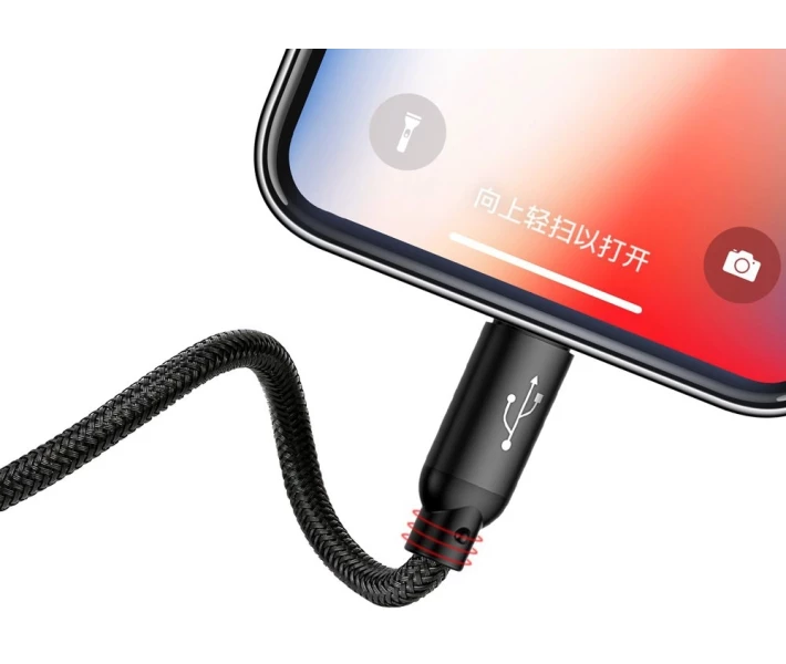 Фото - адаптер и кабель Кабель Baseus 3-in-1 USB to M+L+T 3.5A 1.2m(CAMLT-BSY01)чер