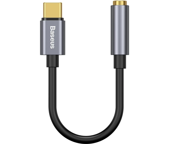 Фото - адаптер и кабель Переходник Baseus Type-C to 3.5mm Adapte L54(CATL54-0G)серый