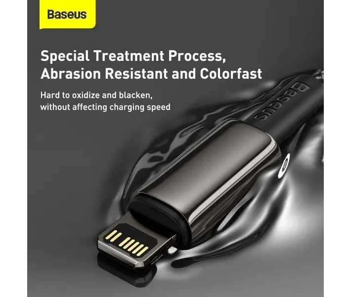 Фото - адаптер и кабель Кабель Baseus Type-C to Lightning PD 20W 1m (CATLWJ-01)черн