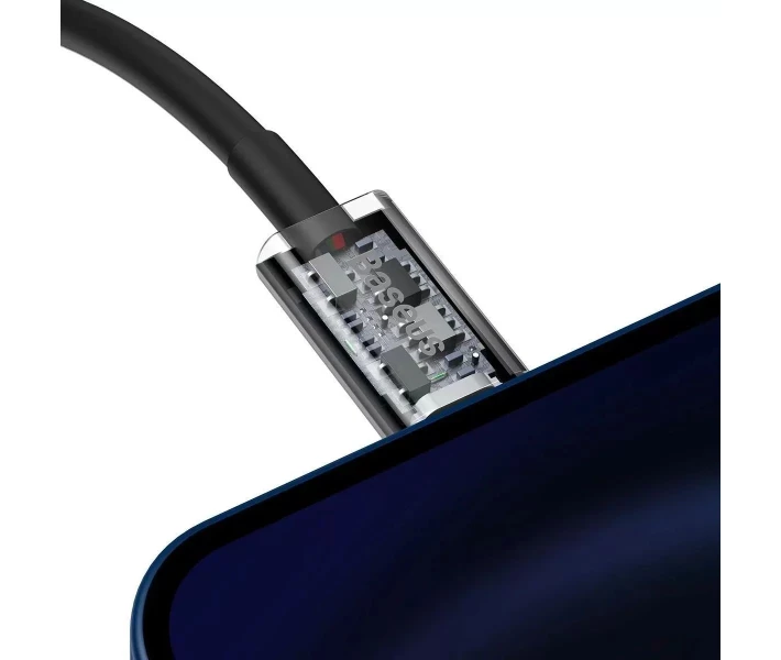 Фото - адаптер и кабель Кабель Baseus Type-C to Lightning PD 20W 1m (CATLYS-A01) черный