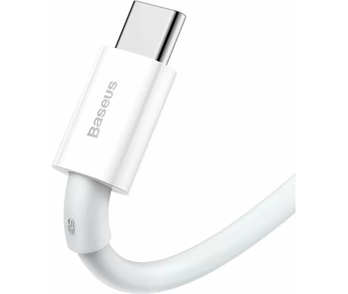 Фото - адаптер и кабель Кабель Baseus USB to Type-C 66W 1m (CATYS-02) белый