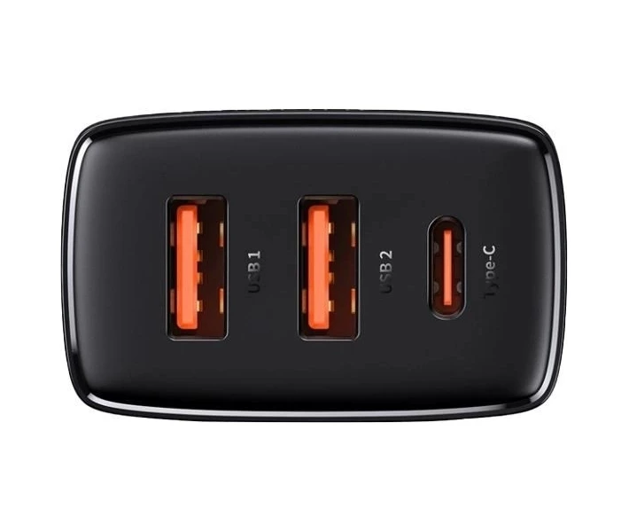 Фото - зарядное устройство для телефона и планшета Зарядное устройство Baseus Compact QC 2U+C 30W (CCXJ-E01) черный