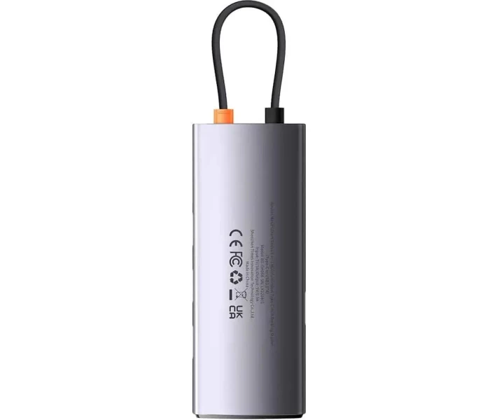 Фото - кардридер Хаб-адаптер Baseus 4in1 Type-C/USB3.0*4 (WKWG070013) серый