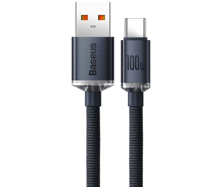 Фото - адаптер и кабель Кабель Baseus USB to Type-C 100W 1.2m (CAJY000401) черный